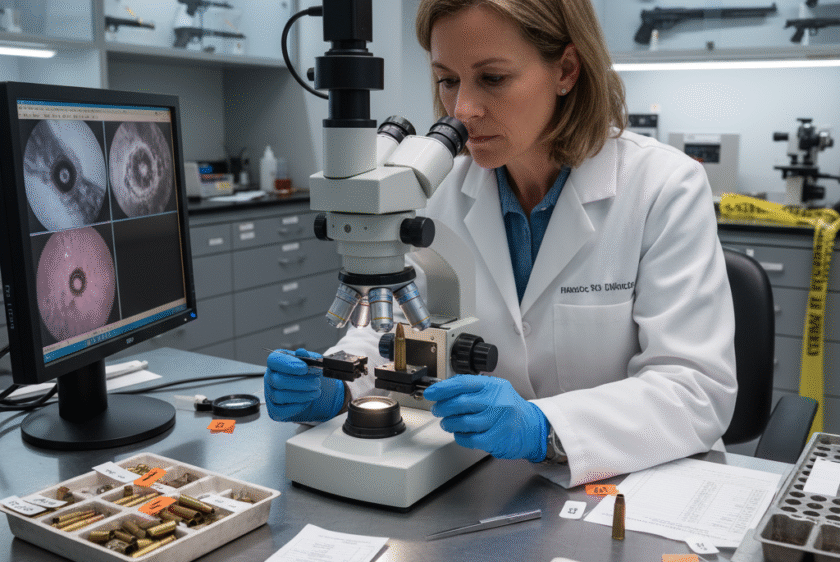 Ballistics Examination & Firearm Forensic Analysis