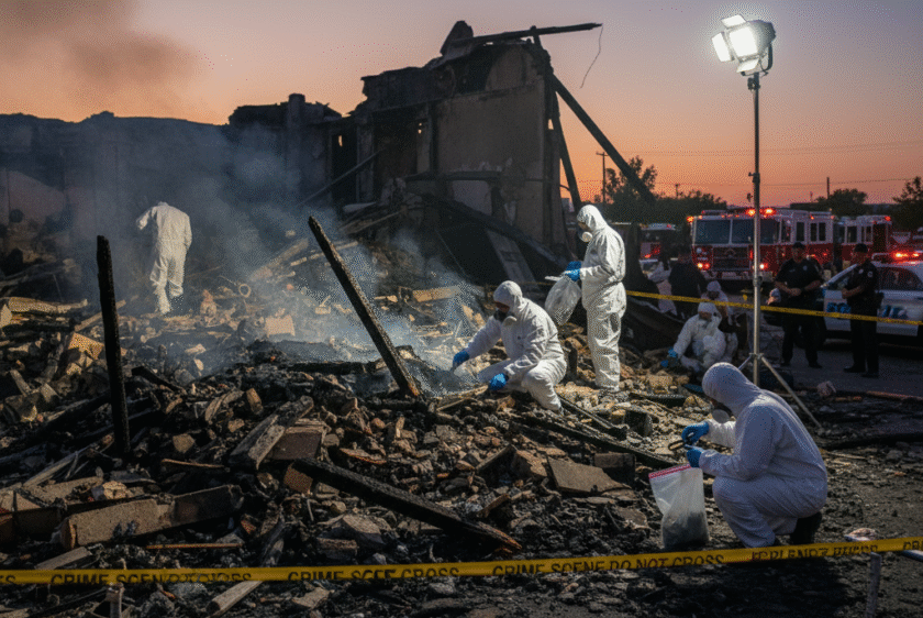 Arson CSI Investigation & Fire Forensics